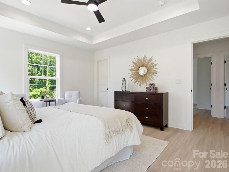 Furnished interior view inside a new home in , Charlotte (Image 34).