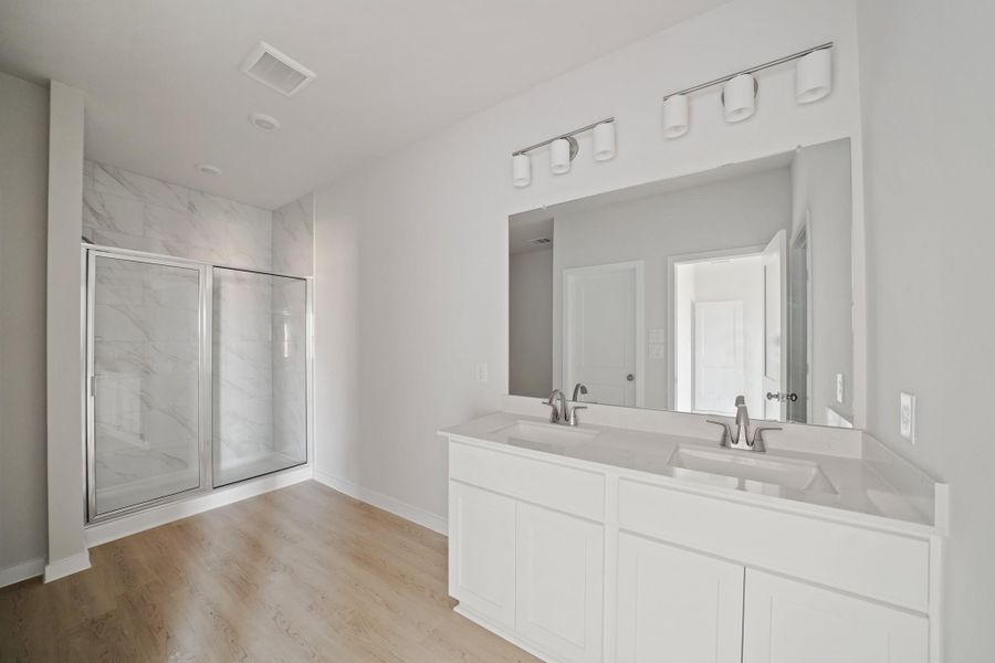 Furnished interior view inside a new home in Sunterra, Katy (Image 7). Furnished interior view inside a new home in Sunterra, Katy (Image 7).