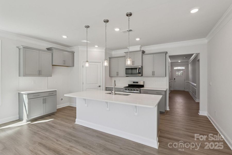 Furnished interior view inside a new home in Brookside, Troutman (Image 13).