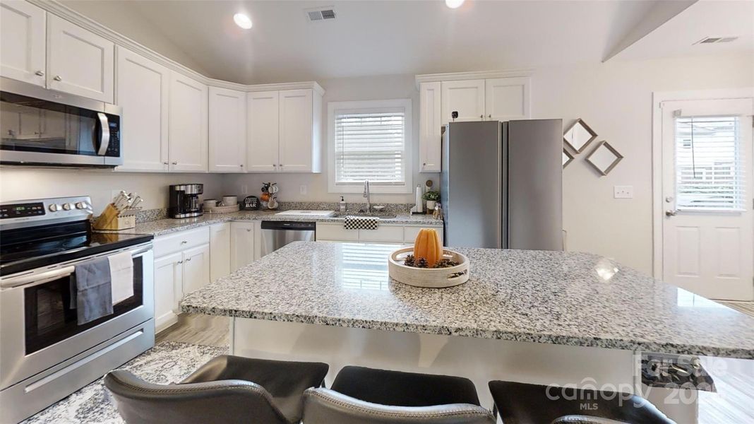 Furnished interior view inside a new home in , Hickory (Image 6).