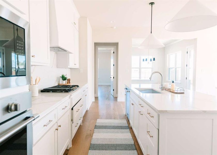 Furnished interior view inside a new home in , Aledo (Image 4).
