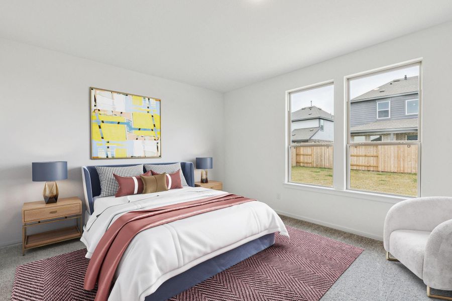 Furnished interior view inside a new home in River Ranch, Dayton (Image 14).