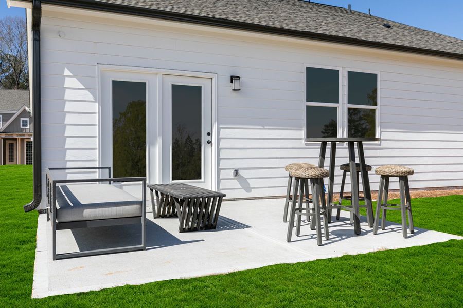 Rear Patio Rear Patio