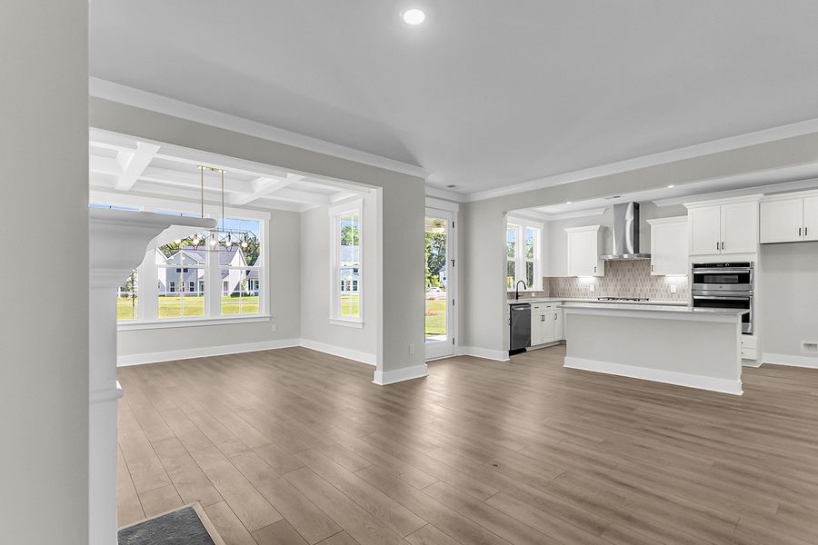 Spacious, unfurnished interior of a new home in Pineland Preserve, Summerville (Image 28). Spacious, unfurnished interior of a new home in Pineland Preserve, Summerville (Image 28).