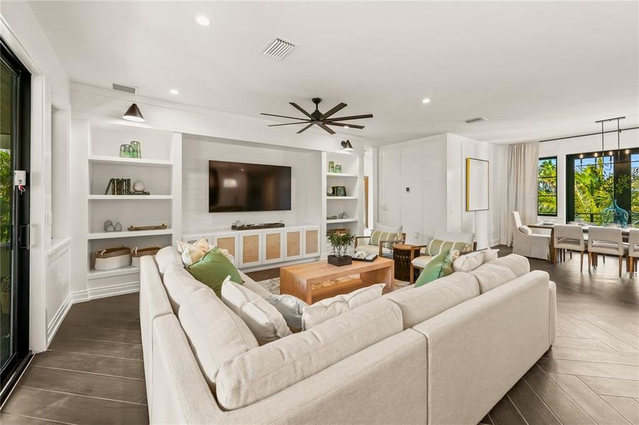 Furnished interior view inside a new home in , Anna Maria (Image 65).