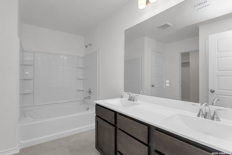 Furnished interior view inside a new home in The Granary - Heritage Collection, San Antonio (Image 6).