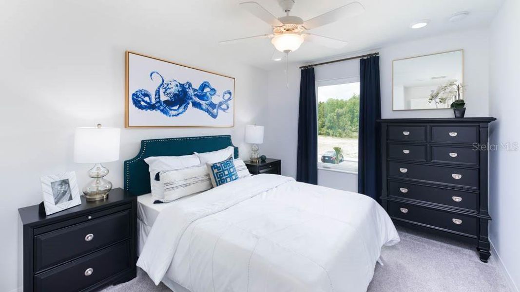 Furnished interior view inside a new home in Esplanade at Coasterra, Palmetto (Image 5). Furnished interior view inside a new home in Esplanade at Coasterra, Palmetto (Image 5).