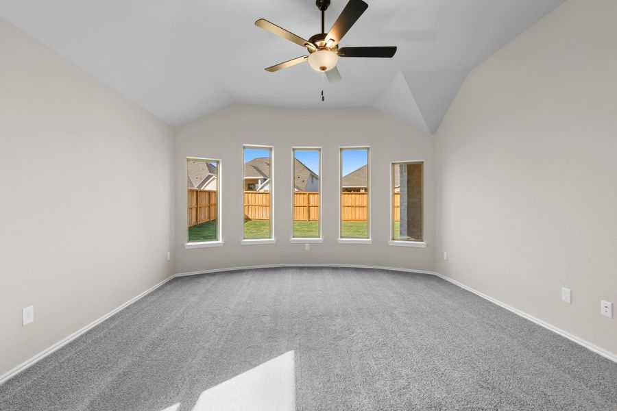 Spacious, unfurnished interior of a new home in Dunham Pointe 50', Cypress (Image 19).