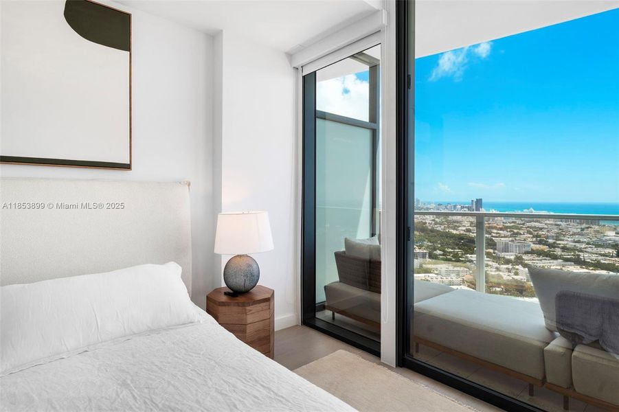 Furnished interior view inside a new home in , Miami Beach (Image 25). Furnished interior view inside a new home in , Miami Beach (Image 25).