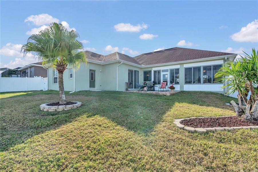 Exterior details and patio area of a home in , Lakeland (Image 25). Exterior details and patio area of a home in , Lakeland (Image 25).