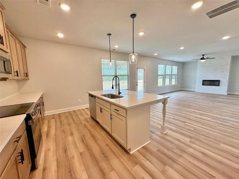 Furnished interior view inside a new home in , Bonaire (Image 10).