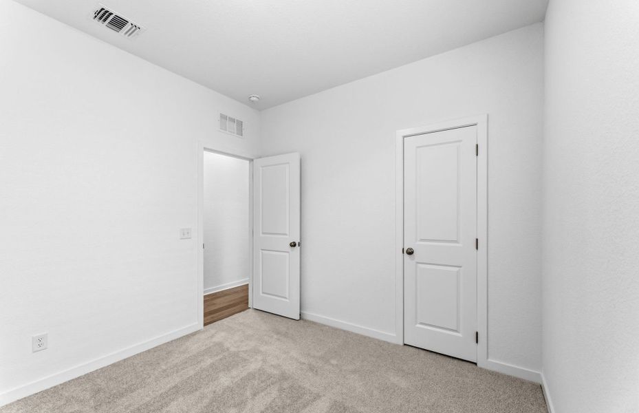 Spacious, unfurnished interior of a new home in Crosswinds, Kyle (Image 32). Spacious, unfurnished interior of a new home in Crosswinds, Kyle (Image 32).