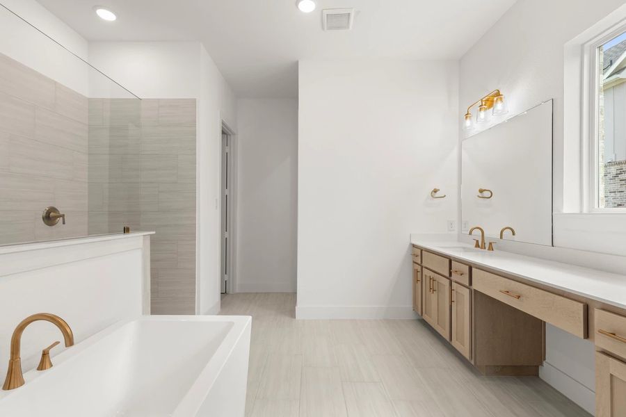 Primary Bathroom featuring the Serene Collection