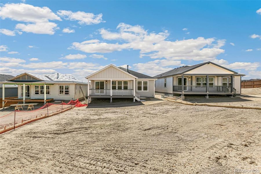 Exterior details and patio area of a home in Terrain Oak Valley, Castle Rock (Image 3). Exterior details and patio area of a home in Terrain Oak Valley, Castle Rock (Image 3).