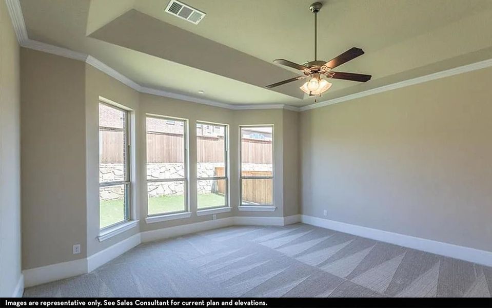 Representative unfurnished interior of a home built from the Cappiello by CastleRock Communities in Arcadia, Brentwood (Image 23).