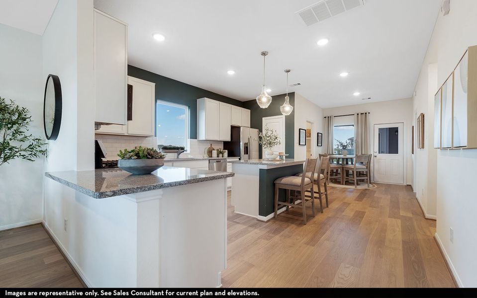 Furnished interior view inside a new home in La Terra, Celina (Image 8).