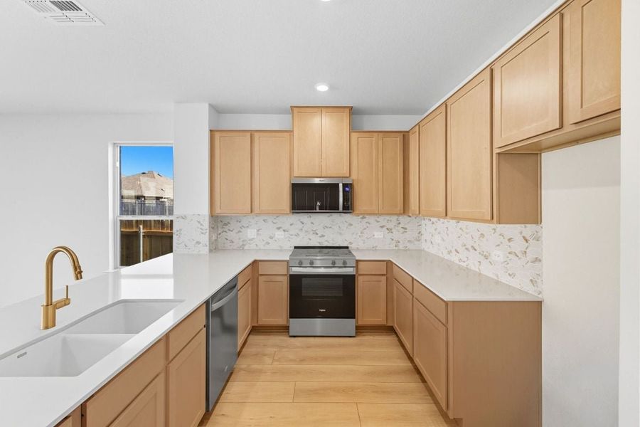 Furnished interior view inside a new home in McKinney Crossing, Austin (Image 4).