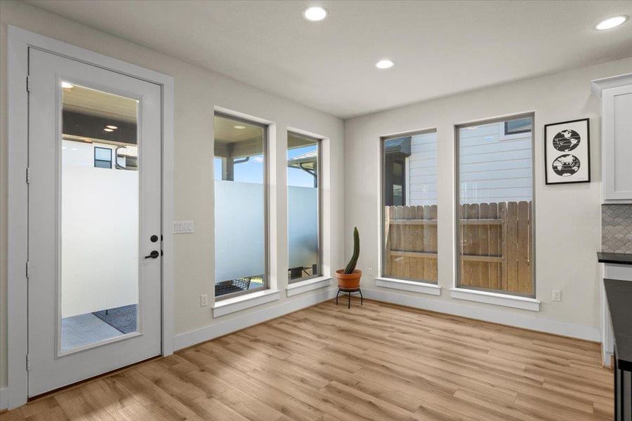 Spacious, unfurnished interior of a new home in Easton Park, Austin (Image 19).