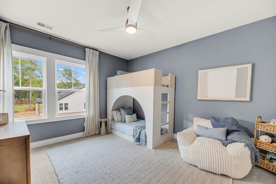 Furnished interior view inside a new home in Indigo Place, North Charleston (Image 13). Furnished interior view inside a new home in Indigo Place, North Charleston (Image 13).