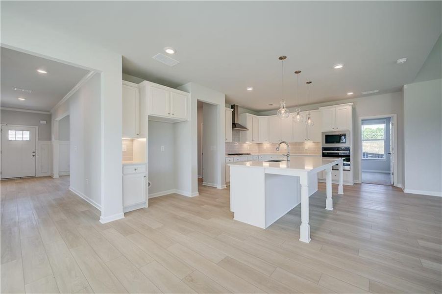 Furnished interior view inside a new home in Grandview at Millers Mill, Stockbridge (Image 5).