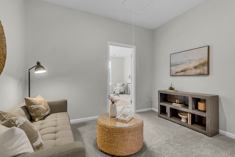 Representative furnished interior of a home built from the Moonflower - Vanguard Collection by Mungo Homes in Jessups Place, Greensboro (Image 8). Representative furnished interior of a home built from the Moonflower - Vanguard Collection by Mungo Homes in Jessups Place, Greensboro (Image 8).