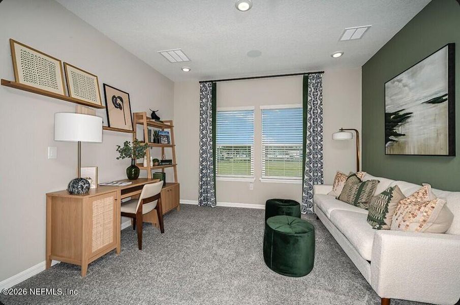Furnished interior view inside a new home in , St. Augustine (Image 9).