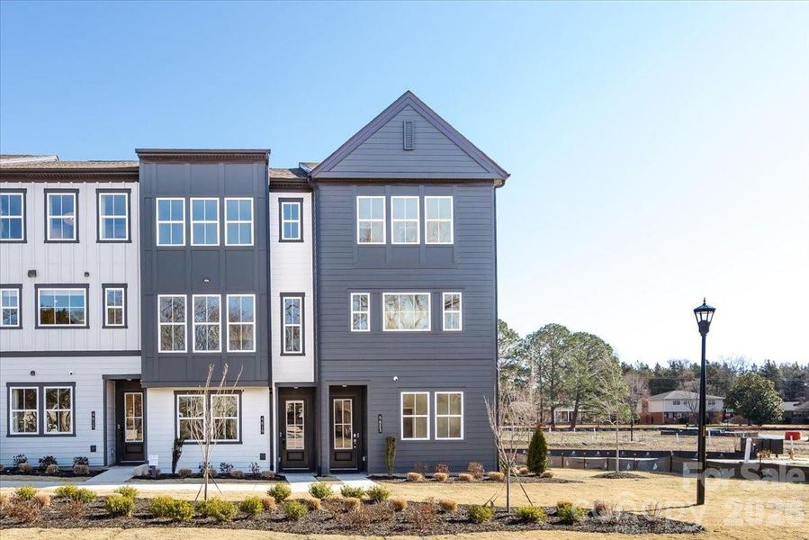 End Unit Three Story Townhome End Unit Three Story Townhome