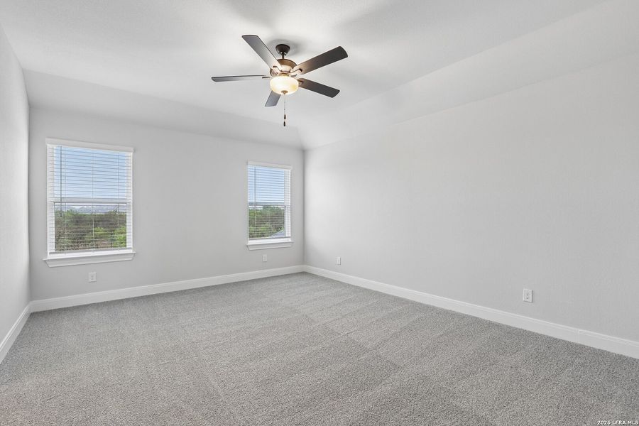 Spacious, unfurnished interior of a new home in Hightop Ridge, Converse (Image 37).