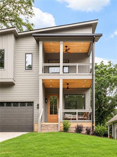 Exterior details and patio area of a home in , Atlanta (Image 29). Exterior details and patio area of a home in , Atlanta (Image 29).