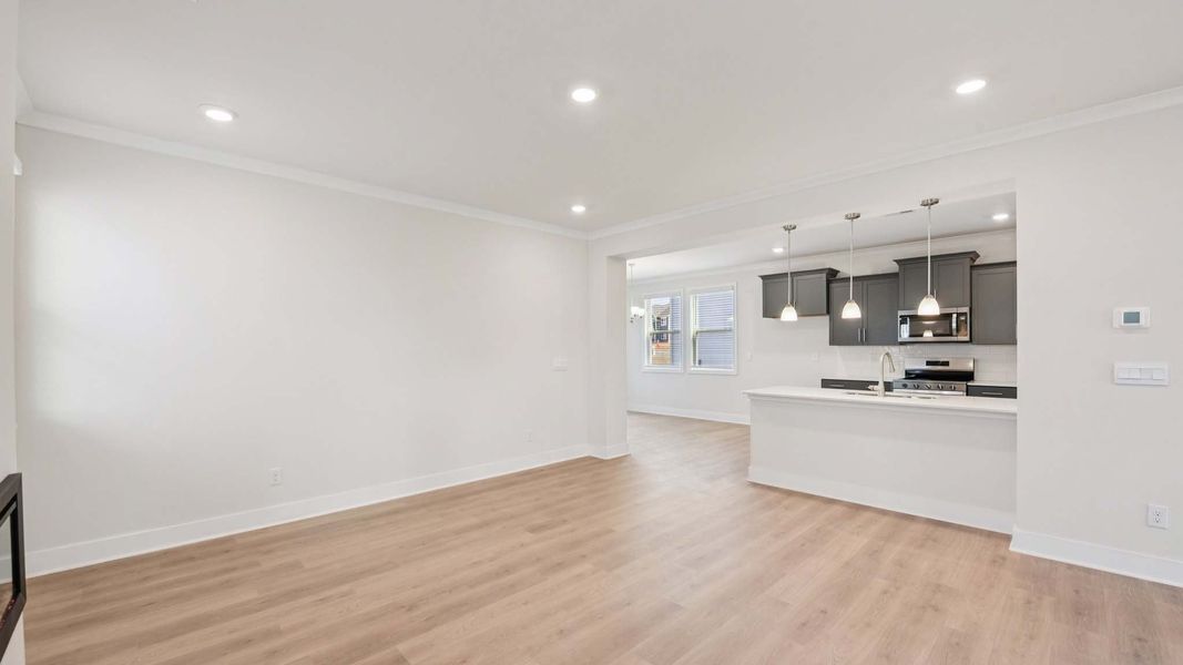 Representative unfurnished interior of a home built from the Adams by D.R. Horton in Oak Grove Hill, Huntersville (Image 18).
