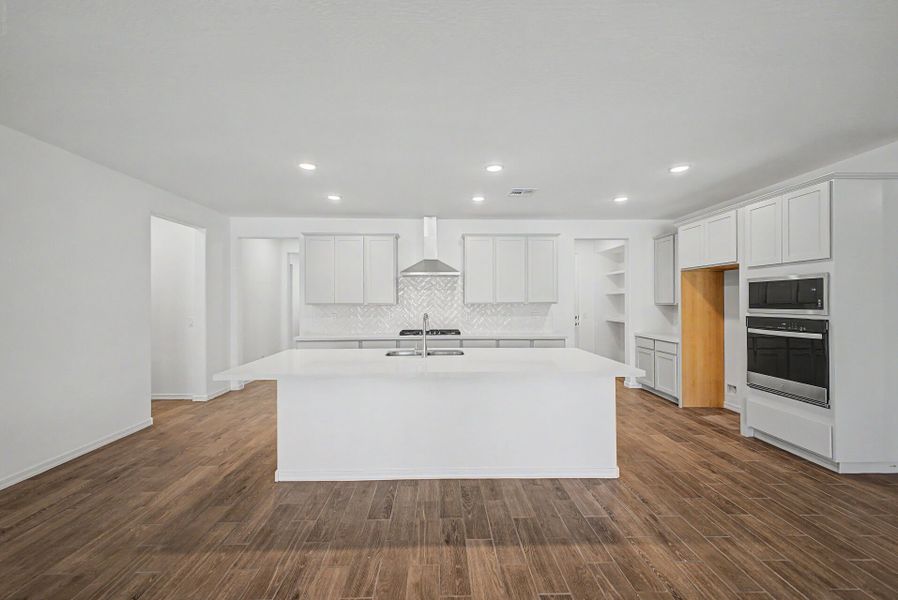 Furnished interior view inside a new home in Las Ventanas - RV Collection, Goodyear (Image 3).
