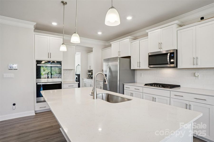Furnished interior view inside a new home in Falls Cove, Troutman (Image 32).