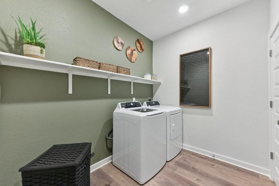 Furnished interior view inside a new home in Eastwood at Sonterra, Jarrell (Image 14).