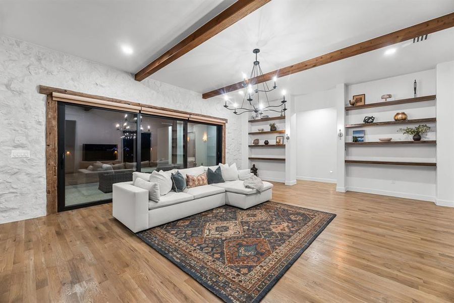 Furnished interior view inside a new home in , Krum (Image 15). Furnished interior view inside a new home in , Krum (Image 15).