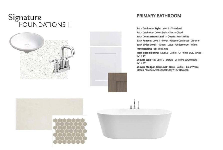 Clay D selection sheet Clay D selection sheet