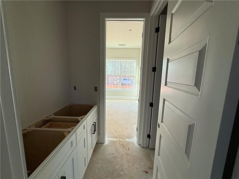 In-progress construction of a new home in , Pendergrass, GA (Image 23).