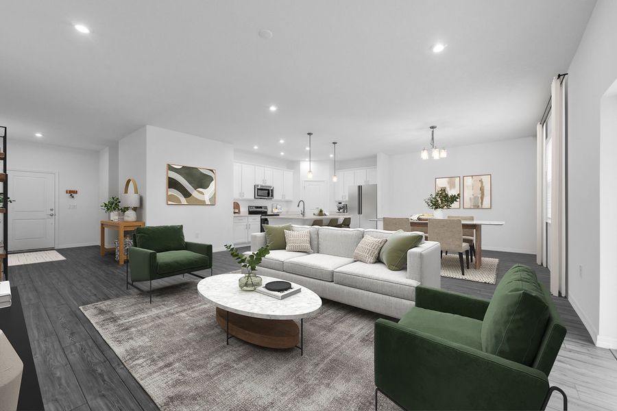 Open-Concept Floorplan