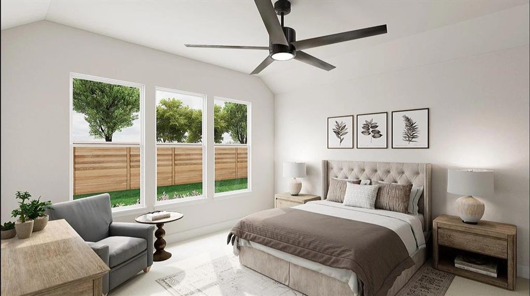 Furnished interior view inside a new home in Discovery Collection at Union Park, Little Elm (Image 18). Furnished interior view inside a new home in Discovery Collection at Union Park, Little Elm (Image 18).