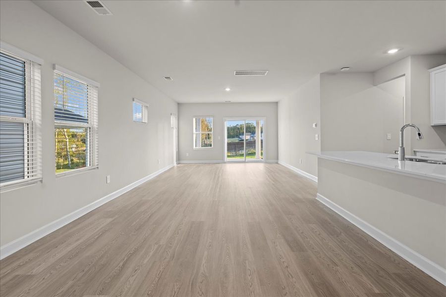 Spacious, unfurnished interior of a new home in The Farm at Wells Creek - Heritage Collection, Gray Court (Image 16). Spacious, unfurnished interior of a new home in The Farm at Wells Creek - Heritage Collection, Gray Court (Image 16).