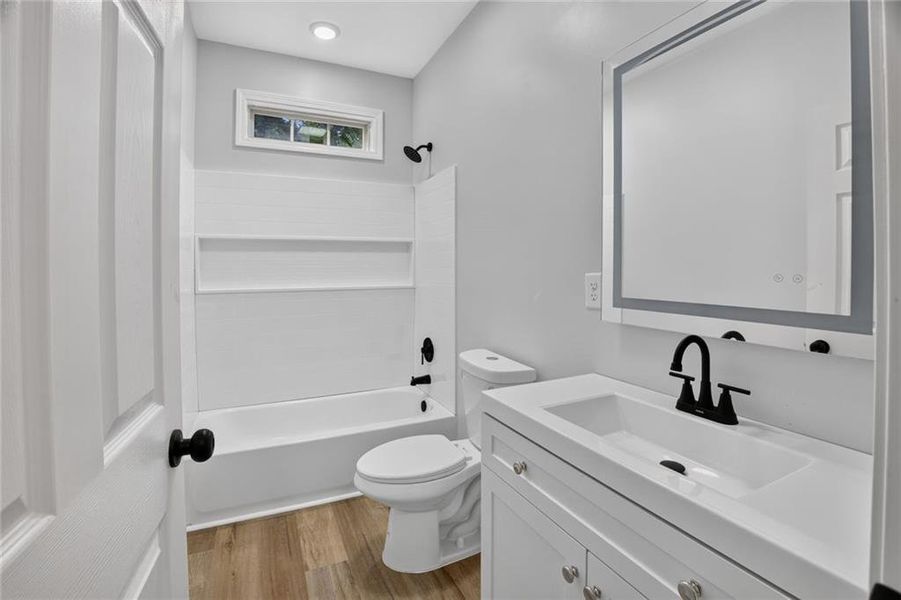 Furnished interior view inside a new home in , Locust Grove (Image 9).