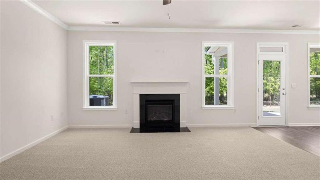 Spacious, unfurnished interior of a new home in Wildwood, Covington (Image 30).