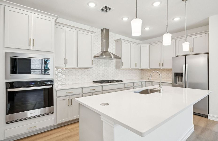 Furnished interior view inside a new home in Spiritas Ranch, Little Elm (Image 9).