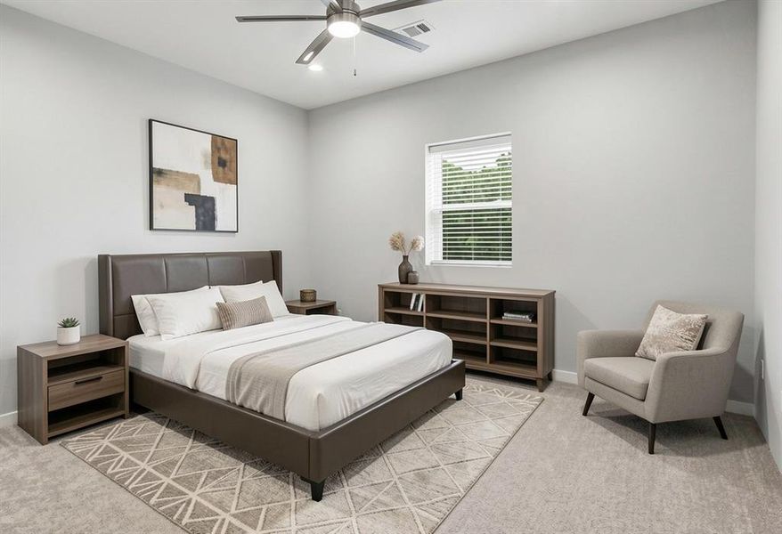 Furnished interior view inside a new home in , North Richland Hills (Image 11).