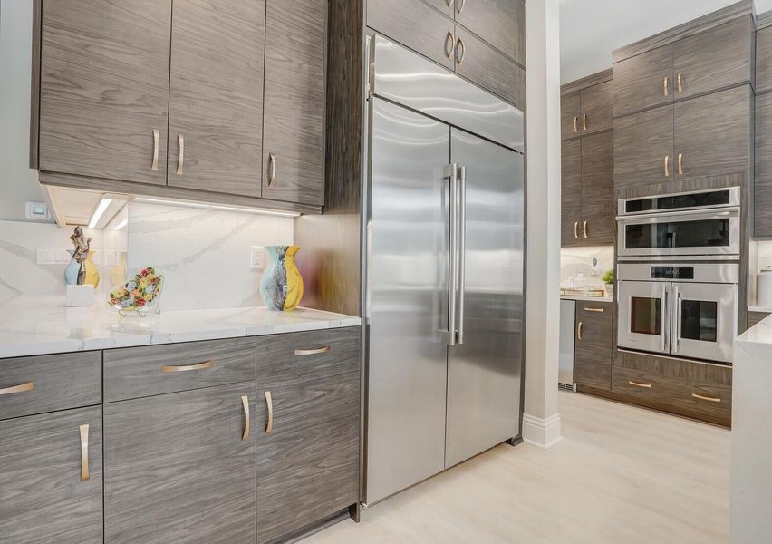 Furnished interior view inside a new home in Alton, Palm Beach Gardens (Image 30).