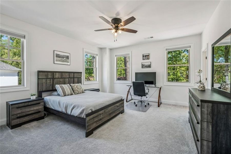 Furnished interior view inside a new home in The Enclave on Lavista, Tucker (Image 33).