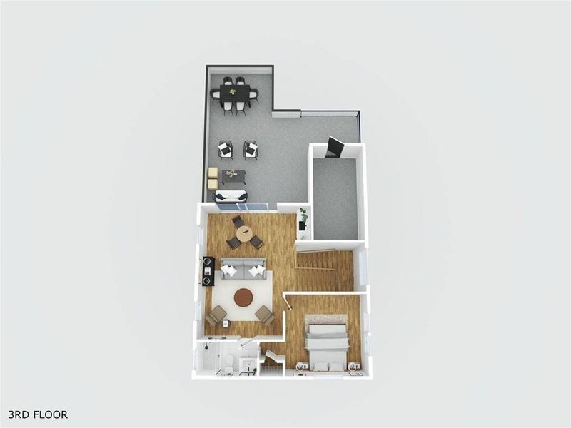 2D floor plan layout of this home in , Atlanta, GA (Image 43). 2D floor plan layout of this home in , Atlanta, GA (Image 43).