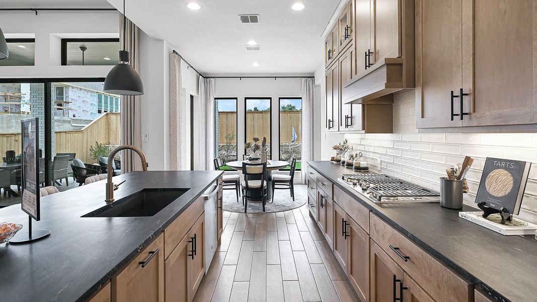 Furnished interior view inside a new home in Trinity Falls, McKinney (Image 49).