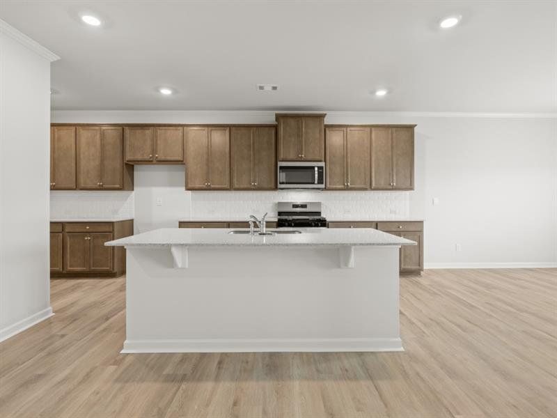 Furnished interior view inside a new home in Lost Creek, Dallas (Image 4).