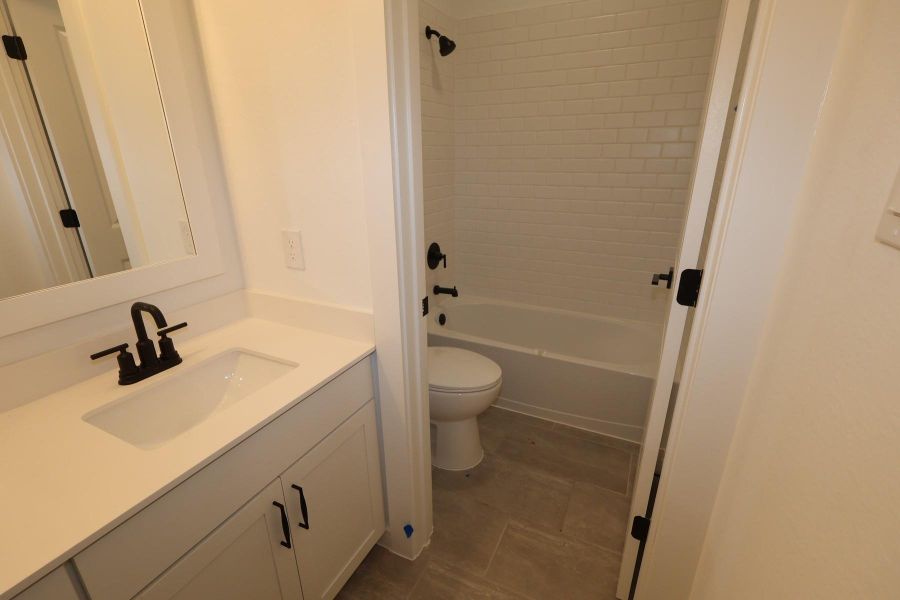 Hall bath - still under construction! Hall bath - still under construction!