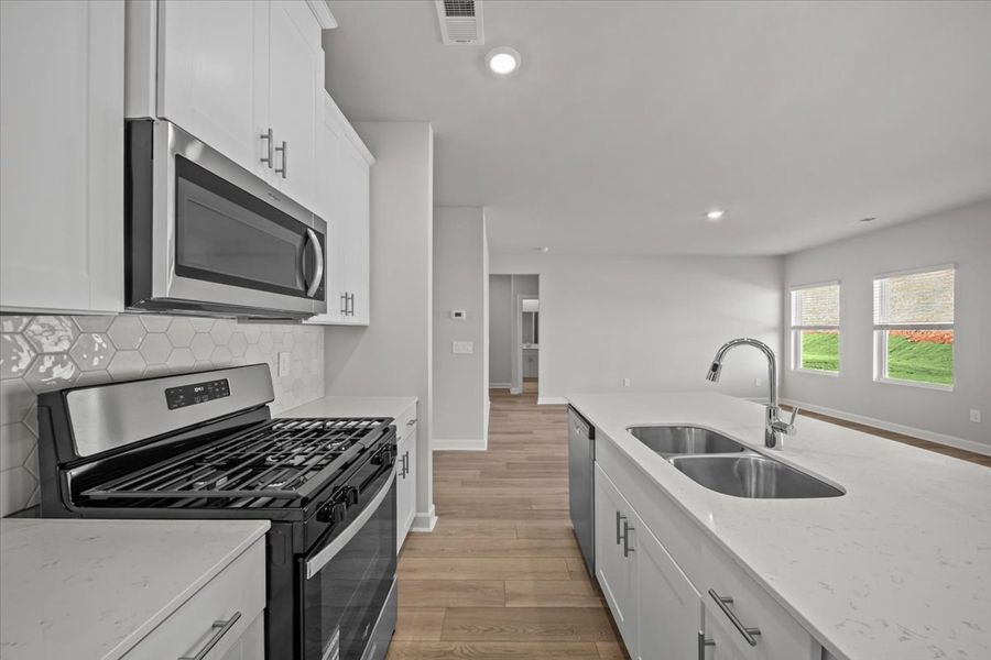 Furnished interior view inside a new home in Brayfield Manor - Signature Collection, Wellford (Image 4).